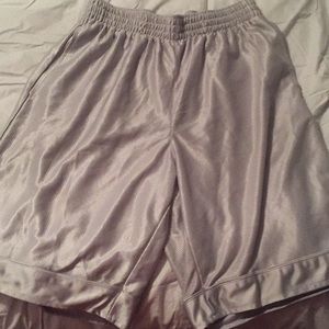 Silver shorts